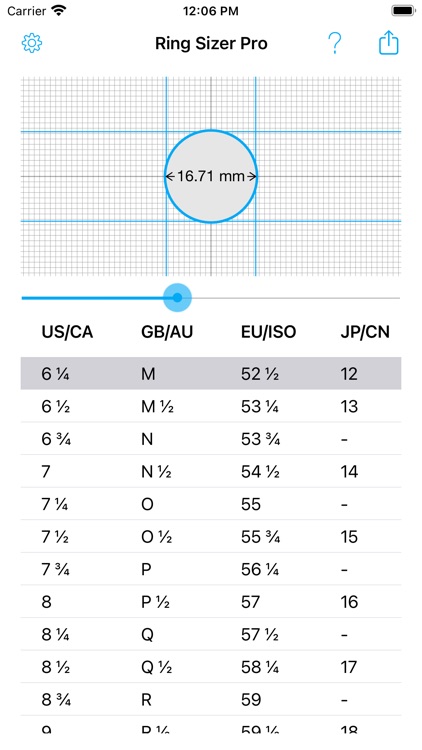 Ring Sizer Pro