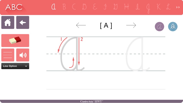 Cursive Writing HWT Style