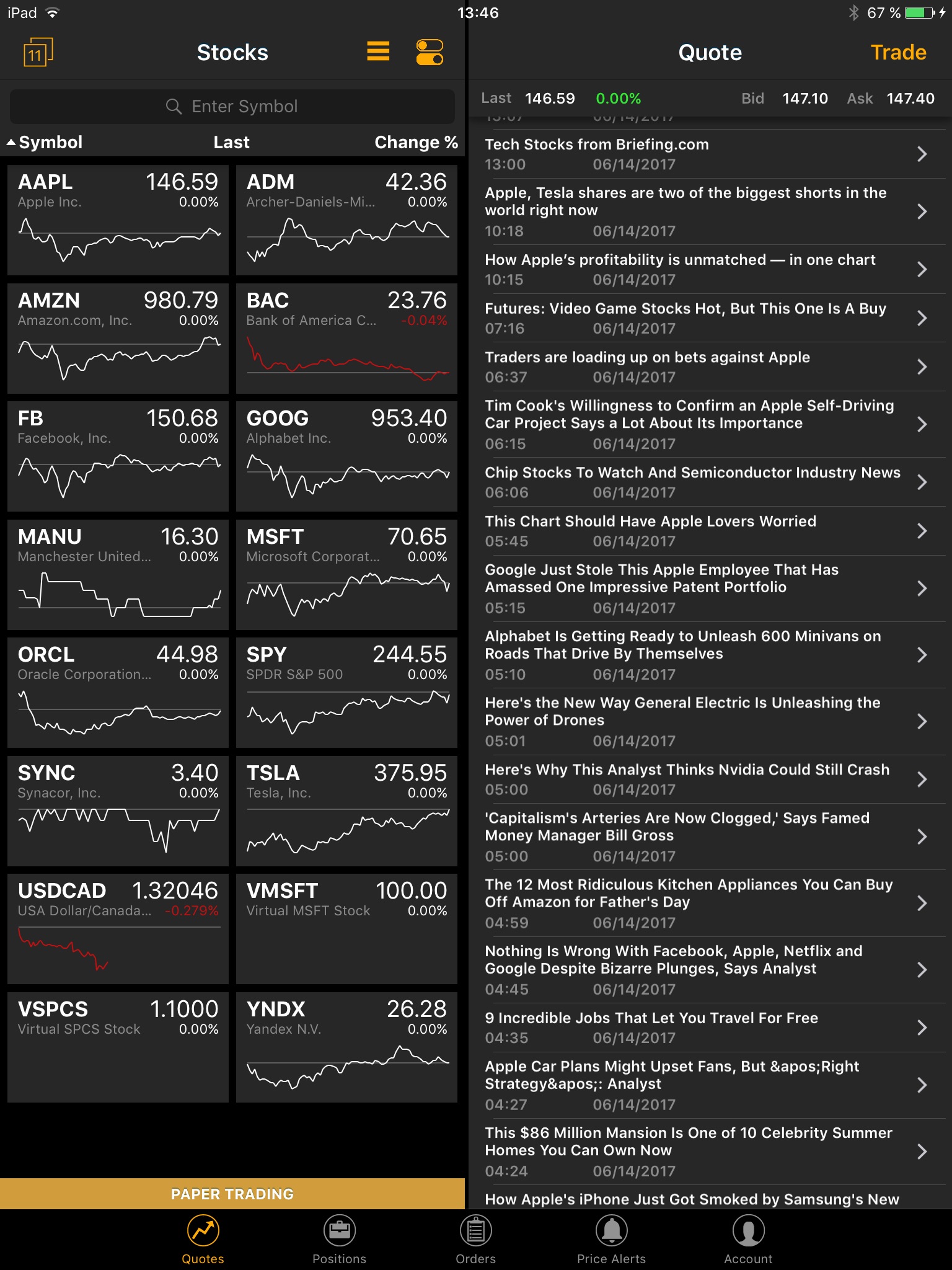 AutoShares WebTrader screenshot 3