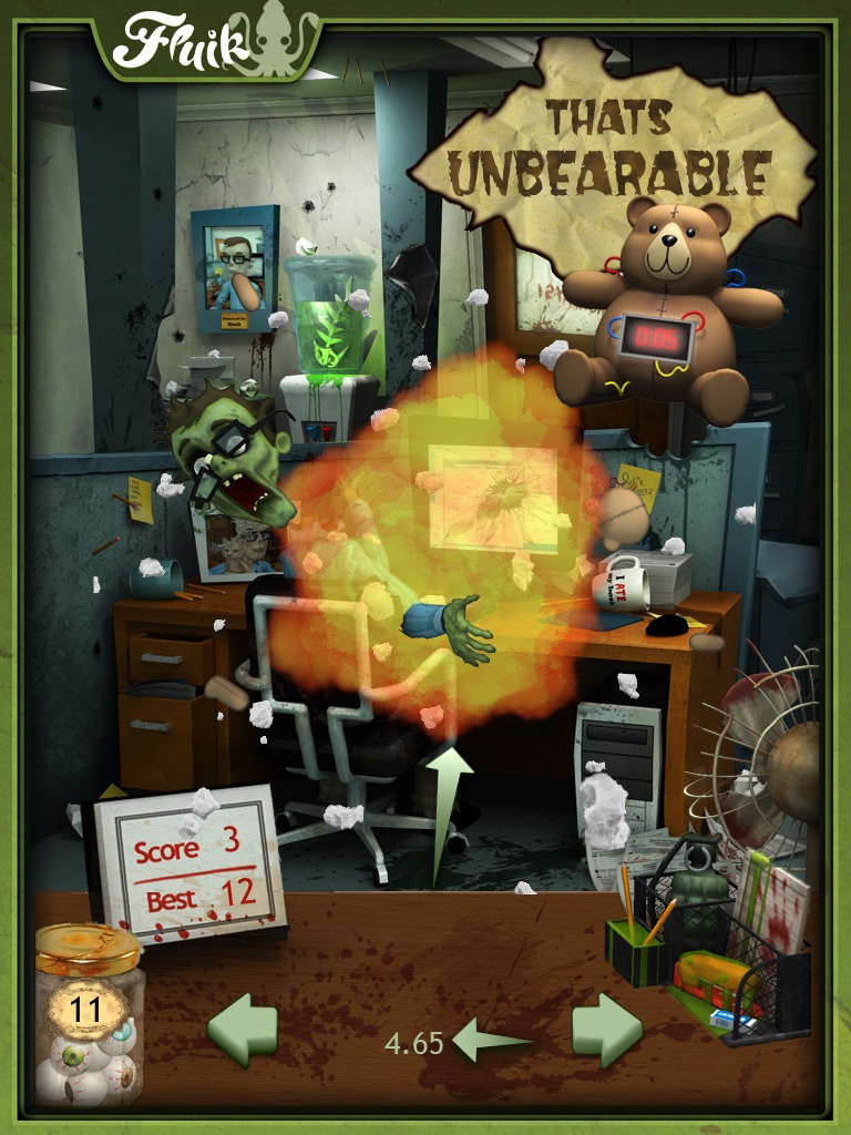 Office Zombie for iPad screenshot 4