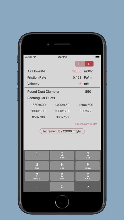 Ductulator Duct Sizing screenshot-4