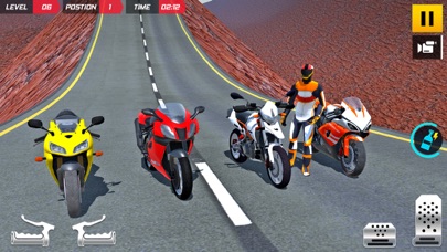 screenshot of マウンテンバイクレーシング - Motorbike 6