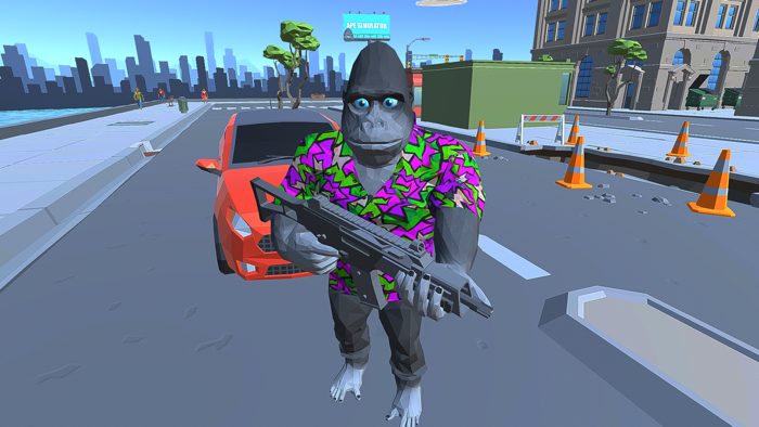 Ape Simulator - Destruction