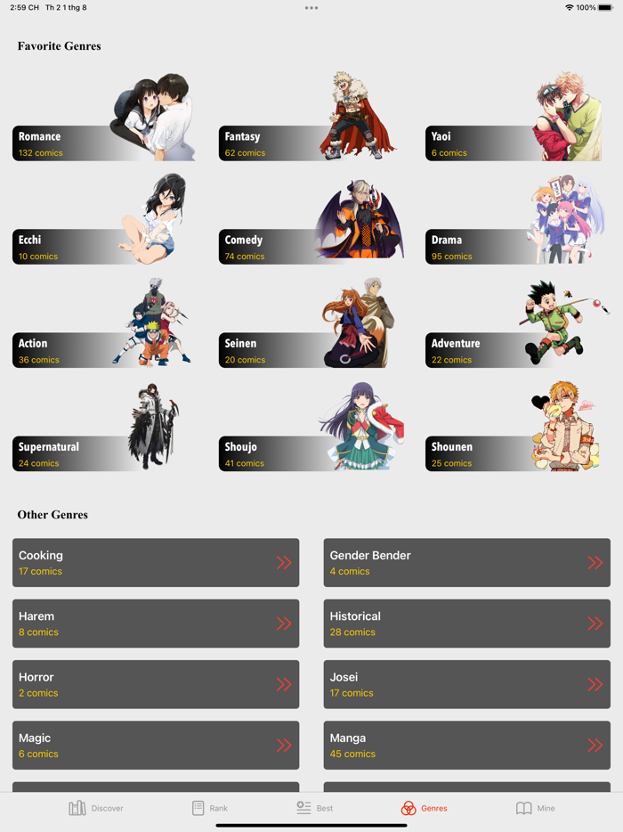 Manga Reader Comic  Webtoons