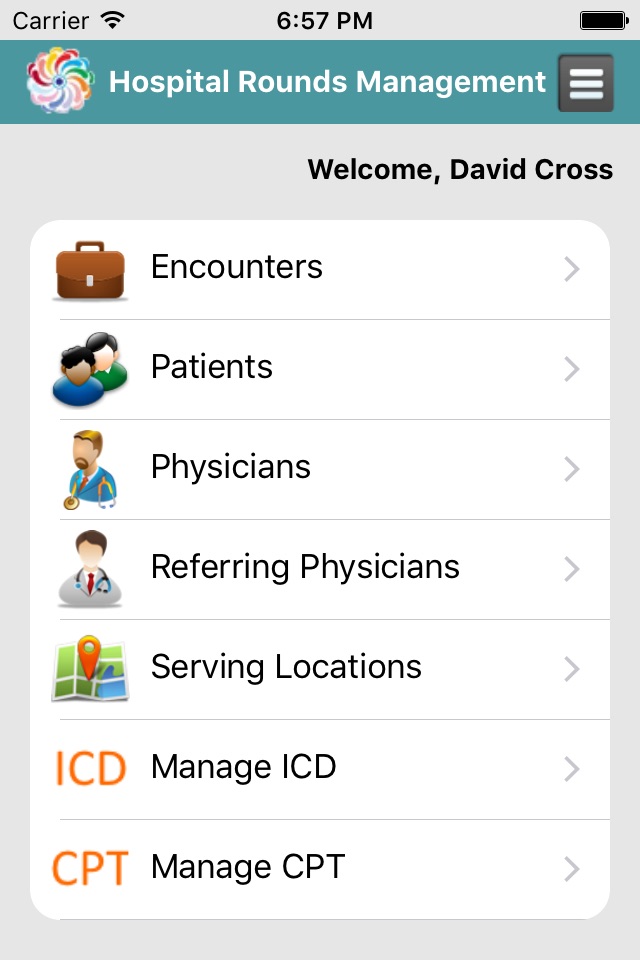 Hospital Rounds Management screenshot 3