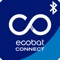 The ECOBAT battery monitoring App allows the user to connect with their EBL100 Lithium Ion Battery via Bluetooth