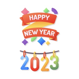 Happy New Year 2023 -WASticker