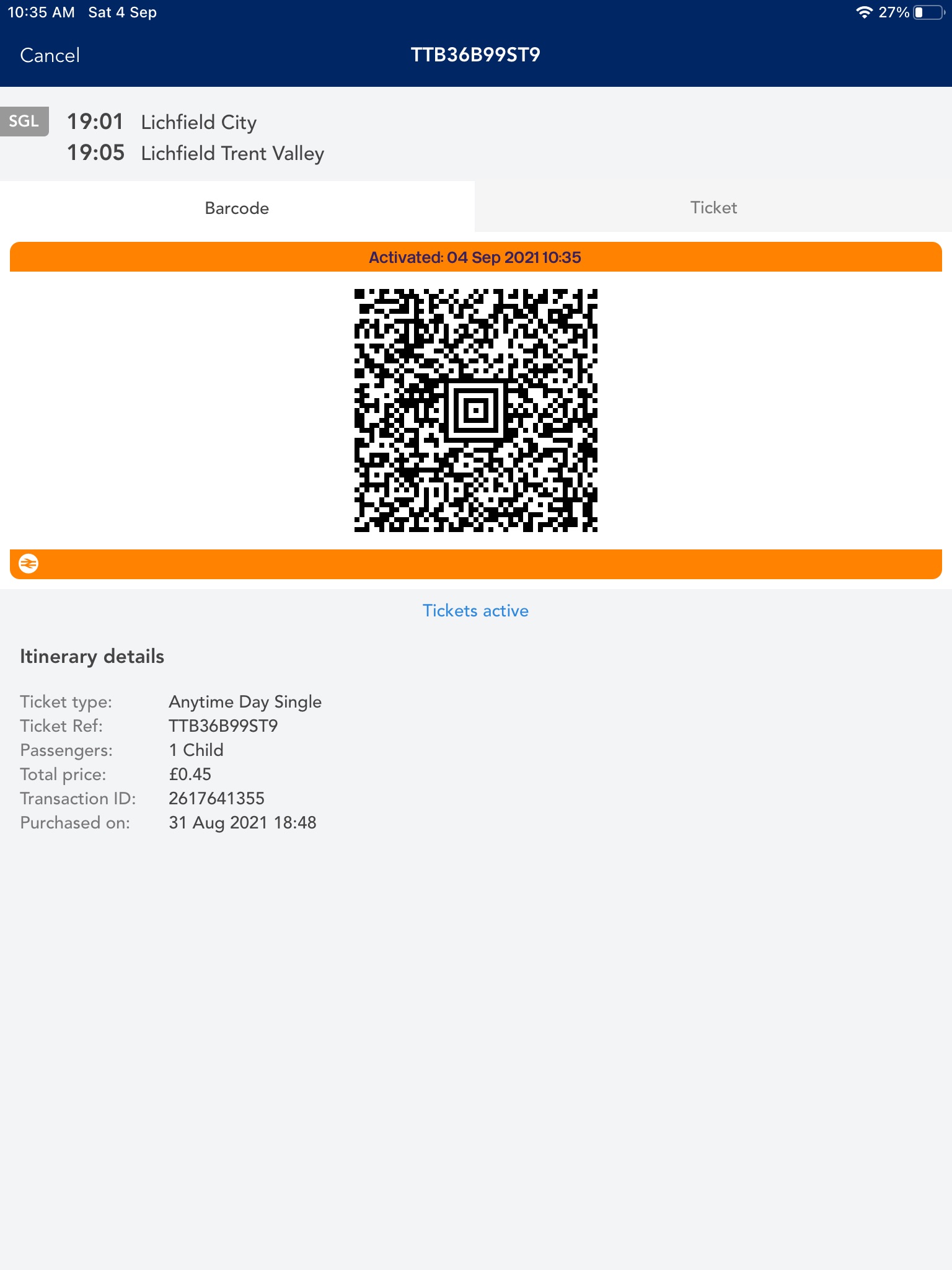 ScotRail Train Times & Tickets screenshot 4