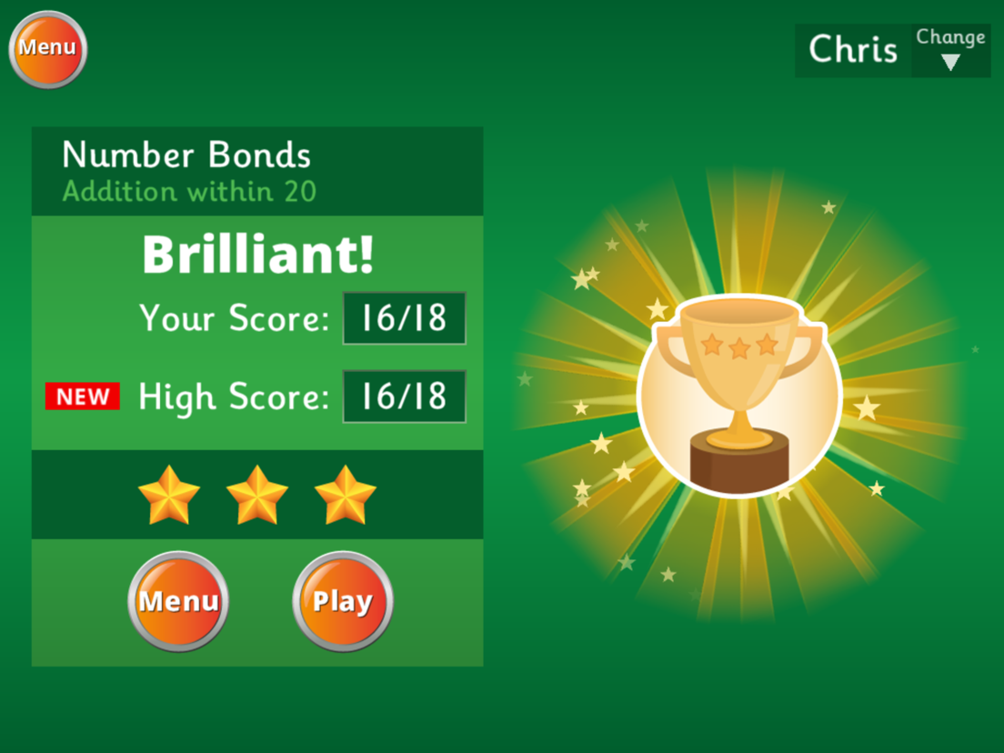 Hit the Button Maths App voor iPhone, iPad en iPod touch AppWereld