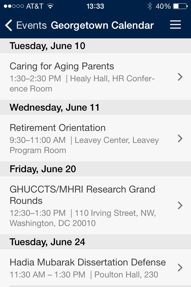 Georgetown Mobile screenshot 4