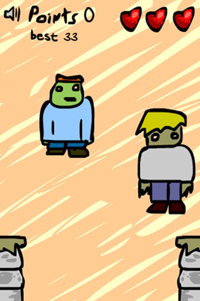 Supersimple Zombie game screenshot 2