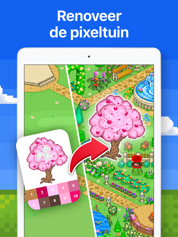 Pixel Art - Kleuren op nummer iPad app afbeelding 4