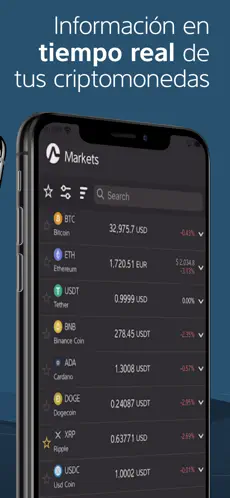 Imágen 4 ATANI: Precio de Criptomonedas iphone