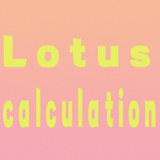 Lotus calculation