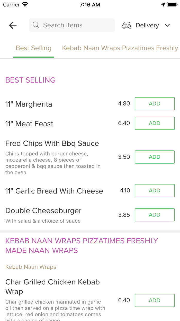 Pizza Time Morecambe.