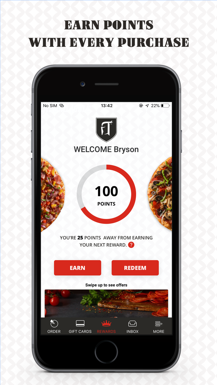 Round Table Pizza Rewards