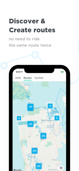 JOIN: Bike rides & routes(圖1)-速報App