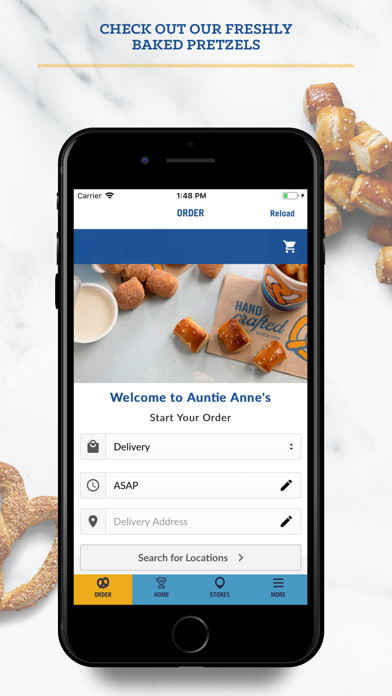 How to cancel & delete Auntie Anne's Pretzel Perks from iphone & ipad 4