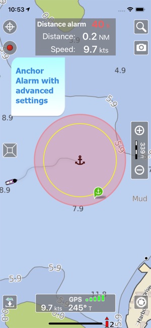 Aqua Map Marine & Lakes GPS(圖3)-速報App