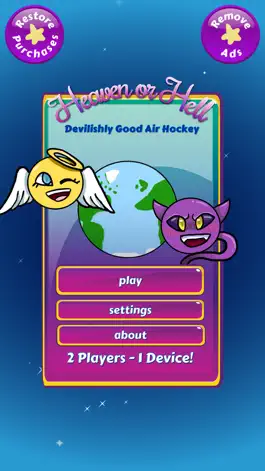 Game screenshot Heaven or Hell Air Hockey mod apk