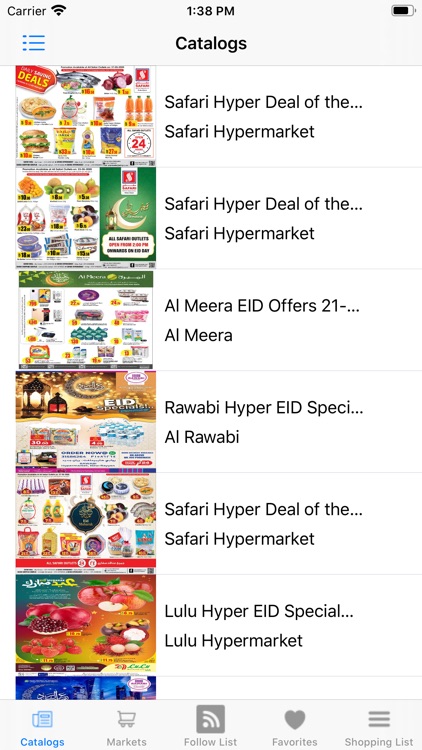 Qatari Offers Discounts