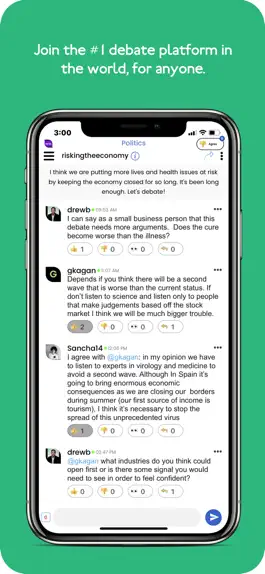 Game screenshot debatespace, debate everything apk