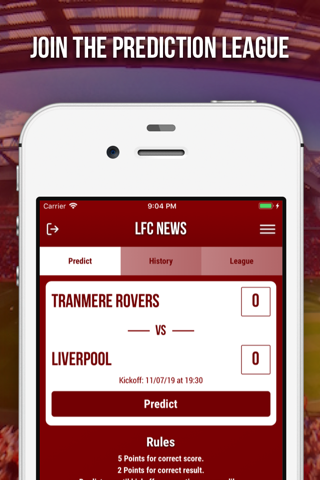 LFC News - Fan App - náhled
