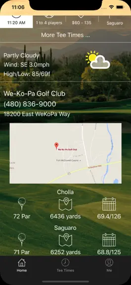 Game screenshot WeKoPa Golf Club Tee Times apk