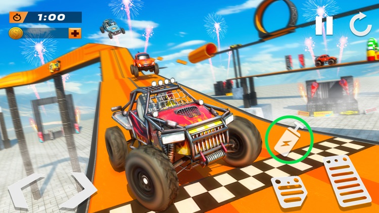 Superheroes Buggy Racing Stunt screenshot-4