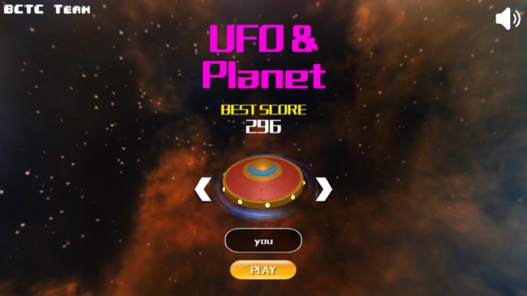 UFO And Planet