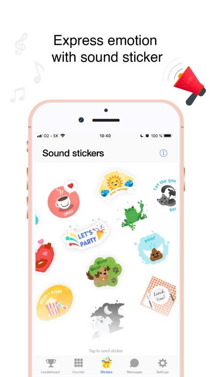 Messenger & Sound Stickers screenshot-3