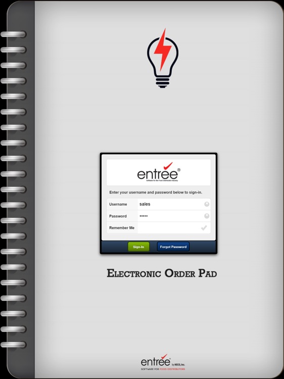 Electronic Order Pad