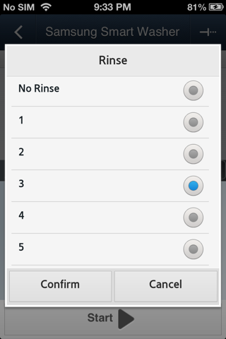 Samsung Smart Washer screenshot 3