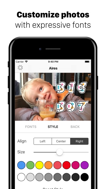 Fontself - color your words screenshot-4