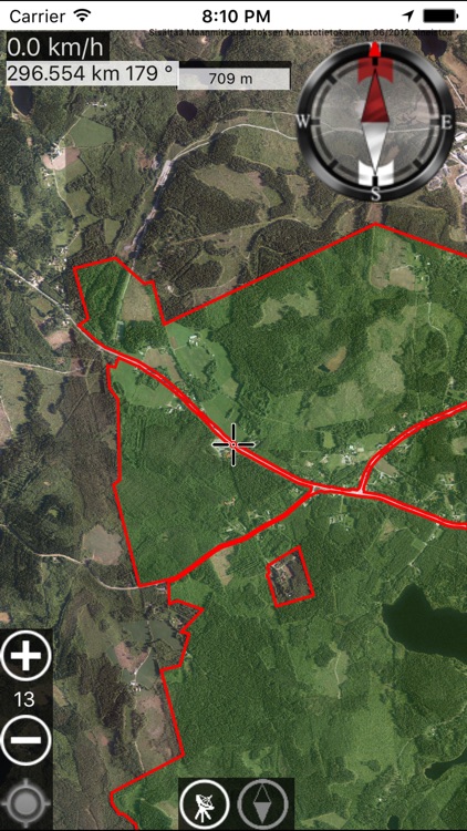 Outdoor GPS map