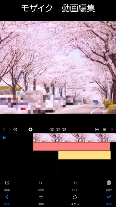 モザイク編集 動画編集アプリ Iphoneアプリ Applion