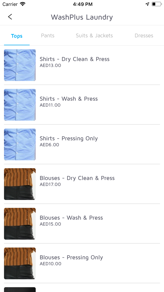 Washplus Laundry Customer