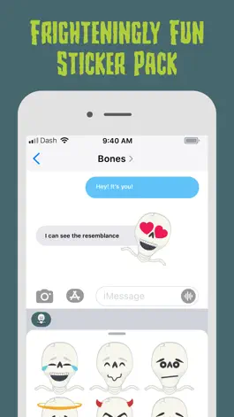 Game screenshot Bones - Monster Mojis Series hack
