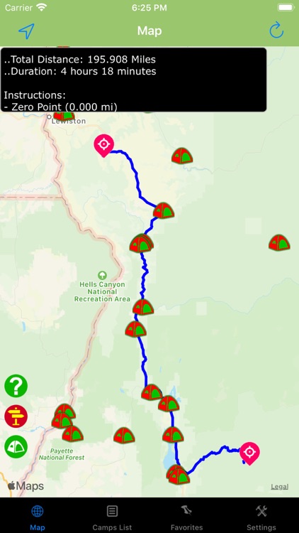 Idaho – Camping & RV spots screenshot-3
