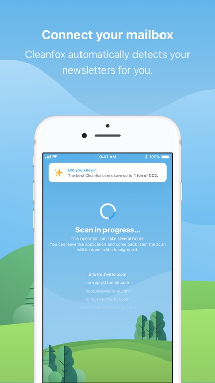 Cleanfox - Mail & Spam Cleaner screenshot-0