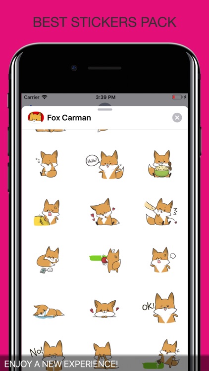 Fox Carman Stickers screenshot-4