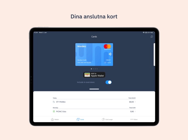 Nordea Wallet i App Store