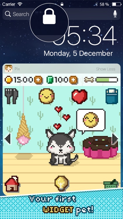 Pix! - Virtual Pet Widget Game screenshot-0