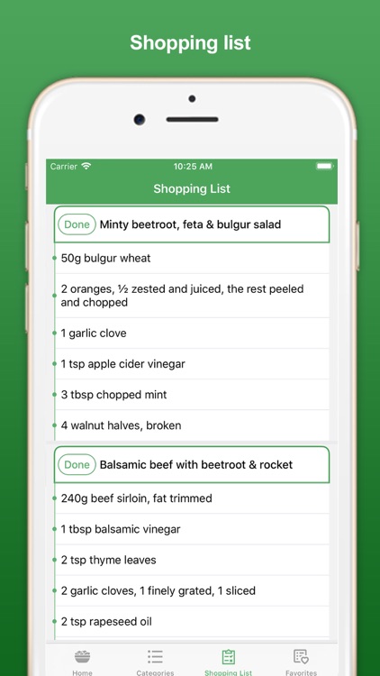 Delicious Meal – clean recipes screenshot-4