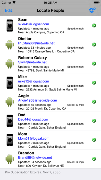 Family Tracker screenshot1