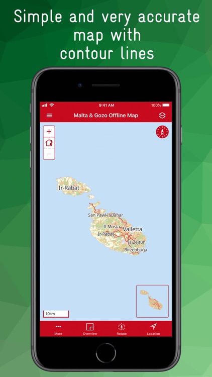 Malta & Gozo Offline Map