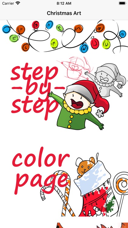 Christmas Drawing Guide