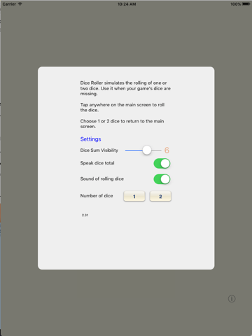 DiceRoller screenshot 3
