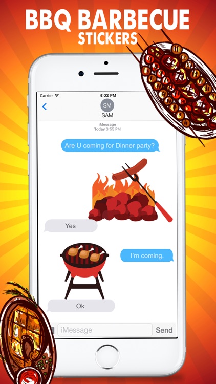 Barbecue Love Stickers screenshot-3