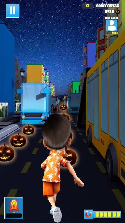 Night Subway Bus: Halloween Endless Running Game::Appstore for  Android